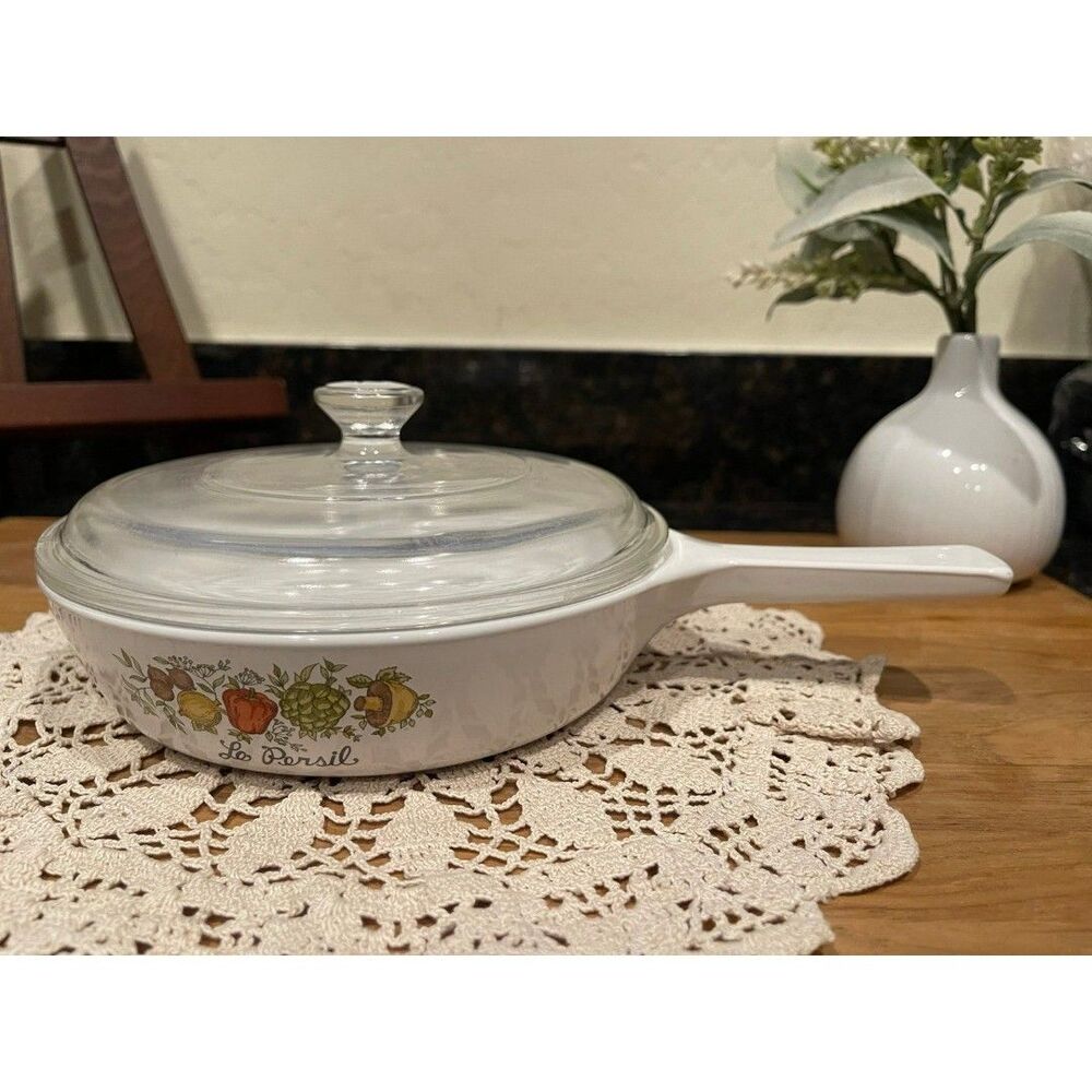 Spice of Life 6 1/2” “Le Persil” Skillet With Glass Lid
